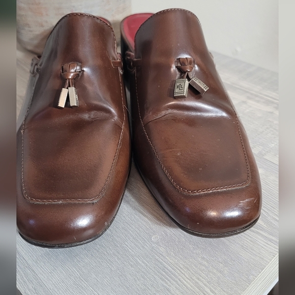 RALPH LAUREN MULES 7B - Picture 2 of 7